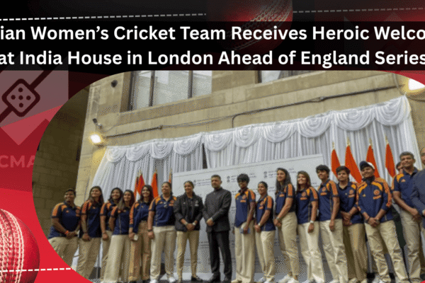 Indian Women’s Cricket Team Receives Heroic Welcome at India House in London Ahead of England Series Indian Women’s Cricket Team Receives Heroic Welcome with cricmatch