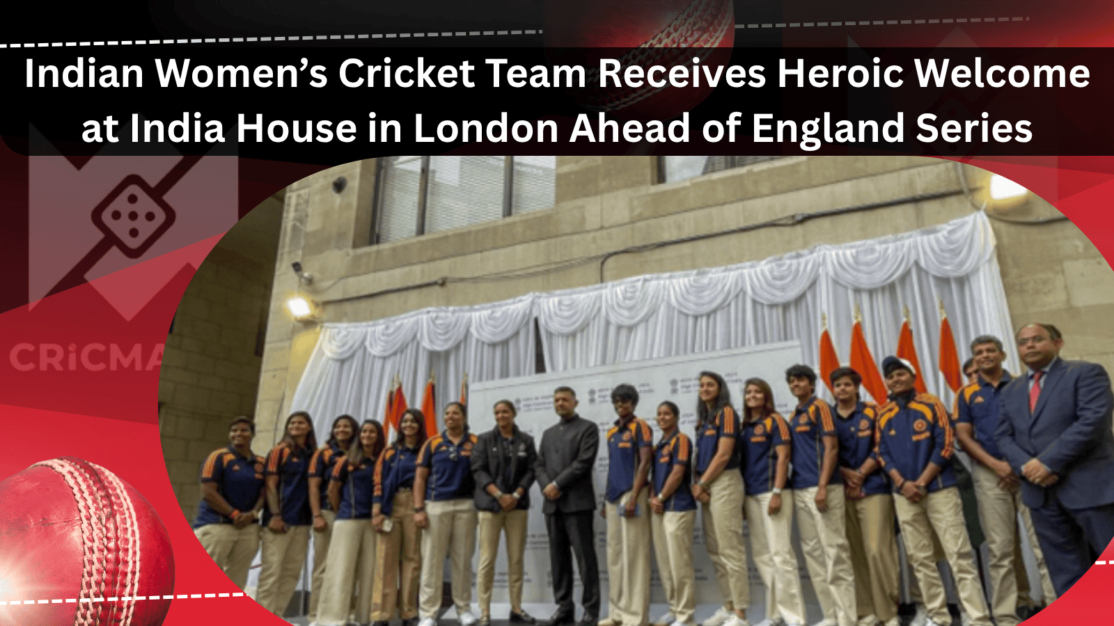 Indian Women’s Cricket Team Receives Heroic Welcome with cricmatch