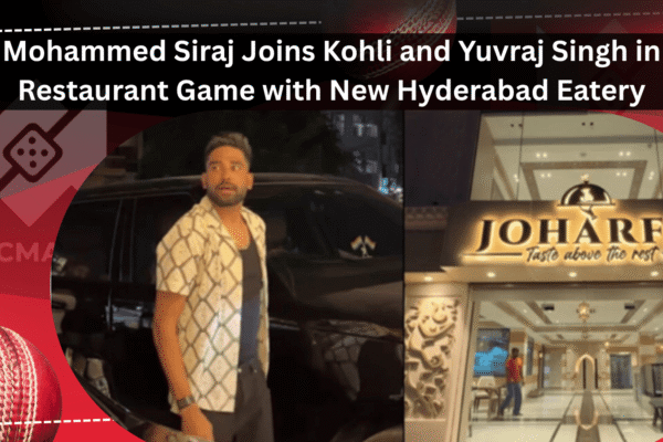 Mohammed Siraj Joins Kohli and Yuvraj Singh in Restaurant Game with New Hyderabad Eatery Mohammed Siraj Joins Kohli and Yuvraj Singh in Restaurant Game with cricmatch