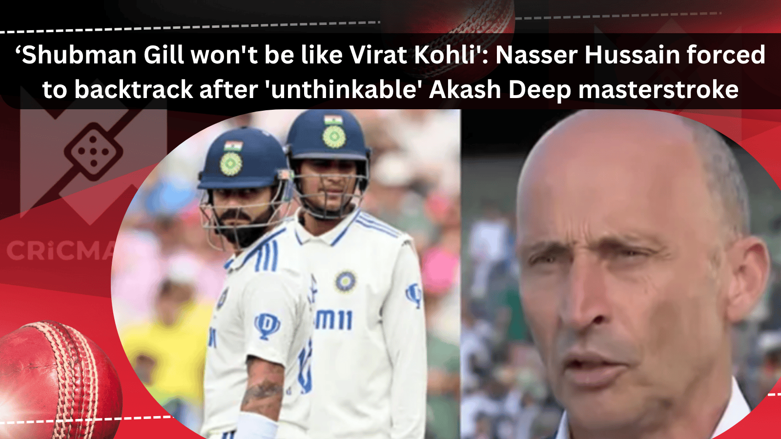 Shubman Gill won't be like Virat Kohli who said get to know with cricmatch